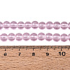 Transparent Glass Beads Strands GLAA-T032-T6mm-24-2
