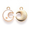 Alloy Enamel Pendants X-ENAM-S121-063B-1