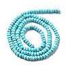 Natural Howlite Beads Strands G-K394-A01-4x2mm-3