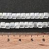 Electroplate Glass Beads Strands EGLA-R030-4x4mm-20-4