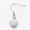 Stainless Steel Dangle Earrings EJEW-WH0001-A05-2