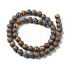 Synthetic Malachite Dyed Beads Strands G-P507-02A-06-3