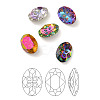 K9 Glass Rhinestone Cabochons RGLA-P036-06A-M-1