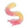 Transparent Painted Glass Beads Strands DGLA-A034-T8mm-A09-1