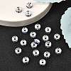 Brass Grade A Rhinestone Spacer Beads RB-A004-3-2