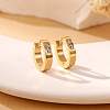 304 Stainless Steel Hoop Earrings FM1082-3