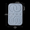 Geometry Pendant & Links Silicone Molds DIY-YW0006-73-3