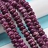 Synthetic Imperial Jasper Dyed Beads Strands G-D077-E01-01E-2