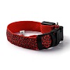 Adjustable Polyester LED Dog Collar MP-H001-A01-2
