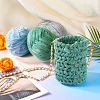 3 Skeins 3 Colors Polyester Yarn DIY-MB0002-06B-8