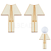 2Pcs Wood Golf Ball Markers AJEW-FH0005-41-1