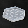 DIY Life of Flower Textured Cup Mat Silicone Molds SIMO-H009-05G-5