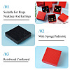 Rhombus Textured Cardboard Gift Storage Boxes CON-TAC0010-03B-04-6