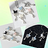 16Pcs 4 Colors Alloy Resin Pendants FIND-SC0021-08-6
