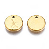 316 Surgical Stainless Steel Charms STAS-S116-418I-G-3