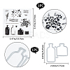 CRASPIRE 1Pc Clear Silicone Stamps DIY-CP0009-57-2