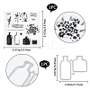1Pc Clear Silicone Stamps DIY-CP0009-57-2