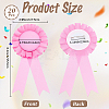 20Pcs Polyester Ribbon Brooches JEWB-CP0001-56A-2