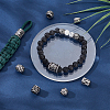 10Pcs 10 Styles 304 Stainless Steel European Beads STAS-PH0006-73-2