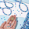 15Strands Handmade Polymer Clay Beads Strands CLAY-PA0001-07C-3