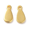 201 Stainless Steel Charms STAS-K259-09G-1
