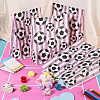 15Pcs Football Print Paper Cady Bags ABAG-TA0002-33A-7