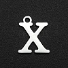Non-Tarnish 201 Stainless Steel Charms STAS-N090-LA060-X-1