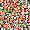 6/0 Opaque Colours Seep Glass Seed Beads SEED-F003-04A-07-3