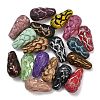 Czech Pressed Glass Beads GLAA-I061-03-1