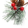 Plastic Artificial Winter Christmas Simulation Pine Picks Decor DIY-P018-B01-3