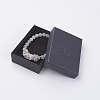 Natural White Moonstone Beaded Stretch Bracelets BJEW-JB03553-03-3