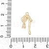 Brass Micro Pave Cubic Zirconia Pendants ZIRC-P122-05C-G01-3