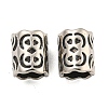 316 Surgical Stainless Steel European Beads STAS-Q326-03AS-05-1