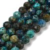 Natural Chrysocolla Beads Strands G-G927-15C-1