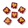 Handmade Lampwork Enamel Beads LAMP-S079-09F-1