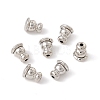 Rack Plating Brass Ear Nuts KK-G433-03P-3