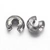 Iron Crimp Beads Covers IFIN-H028-B-2