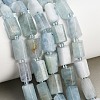 Natural Aquamarine Beads Strands G-F836-B10-01-1