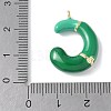 Brass Enamel Pendants KK-E093-03G-C-01-3