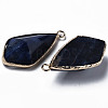 Natural Sodalite Charms G-Q998-029F-4