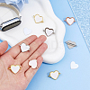12 Bags 3 Colors Alloy Heat Transfer Watch Band Accessories FIND-DC0007-60B-3