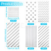 4 Styles OPP Cellophane Candy Storage Bags Sets ABAG-TAC0013-20A-03-4