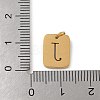 304 Stainless Steel Charms STAS-R001-01G-J-3