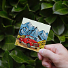 PVC Sakura Stamp DIY-WH0486-048-5