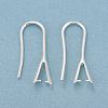 Rack Plating Eco-friendly Brass Earring Hooks LS-KK-D075-14S-RS-2