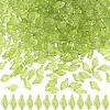 500Pcs Transparent Acrylic Charms TACR-SP0001-36B-1