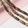 Tibetan Style dZi Beads Strands G-A024-01T-4