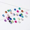 24 Colors Spray Painted Crackle Glass Beads CCG-JQ0001-03-4mm-4