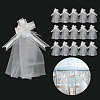 Polyester Pull Bows with Gauze Fabric AJEW-WH0485-10-8