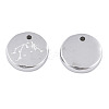 Non-Tarnish 316 Surgical Stainless Steel Charms STAS-S116-418F-P-3